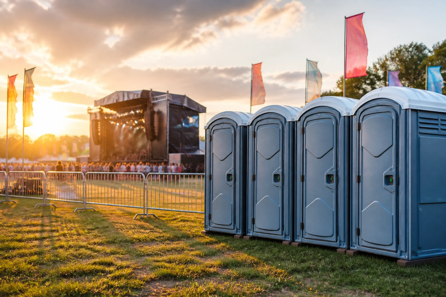Portable restroom rental planning for Oakland, CA